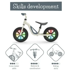 Løbecykel Charlie GLOW - Beige (18 mdr - 4 år)