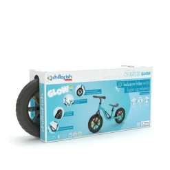 Løbecykel Charlie GLOW - Blå (18 mdr - 4 år)