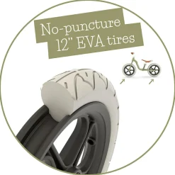 Løbecykel Charlie LUX - Oliven (2-5 år)