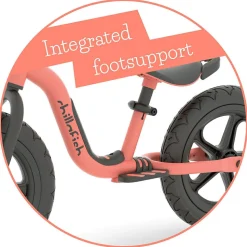 Løbecykel Charlie SPORT - Flamingo, (2-5 år)