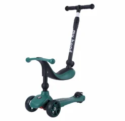 Løbehjul/Løbecykel - Kick'n'Ride, Mørkegrøn