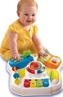 Lege- og aktivitetsbord med lyd og lys