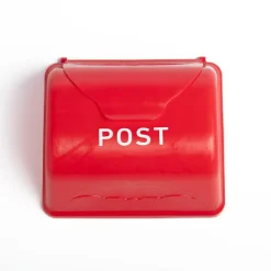 Legeplads postkasse - Rød