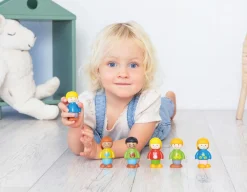 Legesæt My Little World - Børn, 6 dele