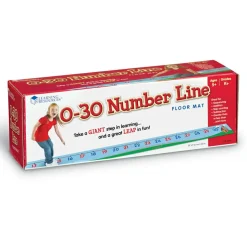 Legetæppe - Tallinje 0-30