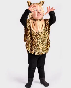 Leopard-dragt, str. 1-4 år