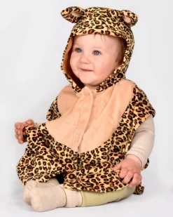 Leopard-dragt, str. 1-4 år