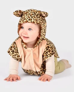 Leopard-dragt, str. 1-4 år