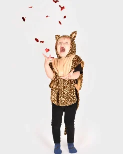 Leopard-dragt, str. 1-4 år
