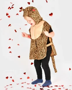 Leopard-dragt, str. 1-4 år