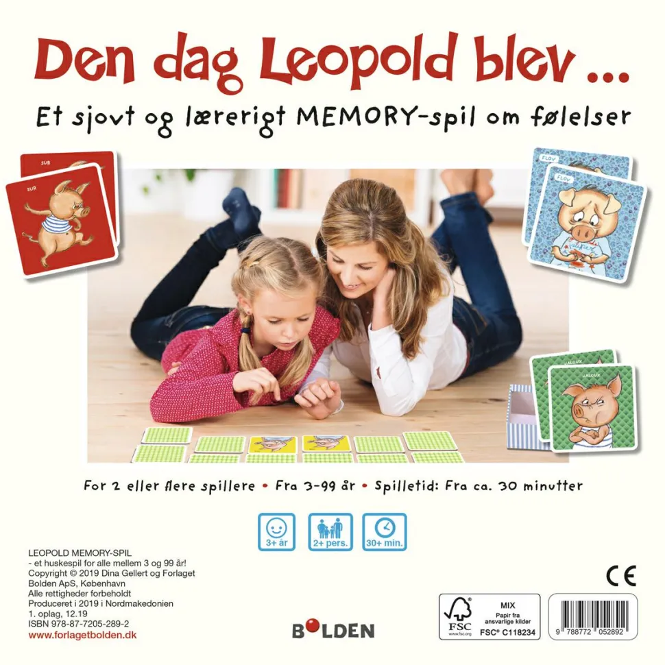 Leopold - Memory-spil om følelser