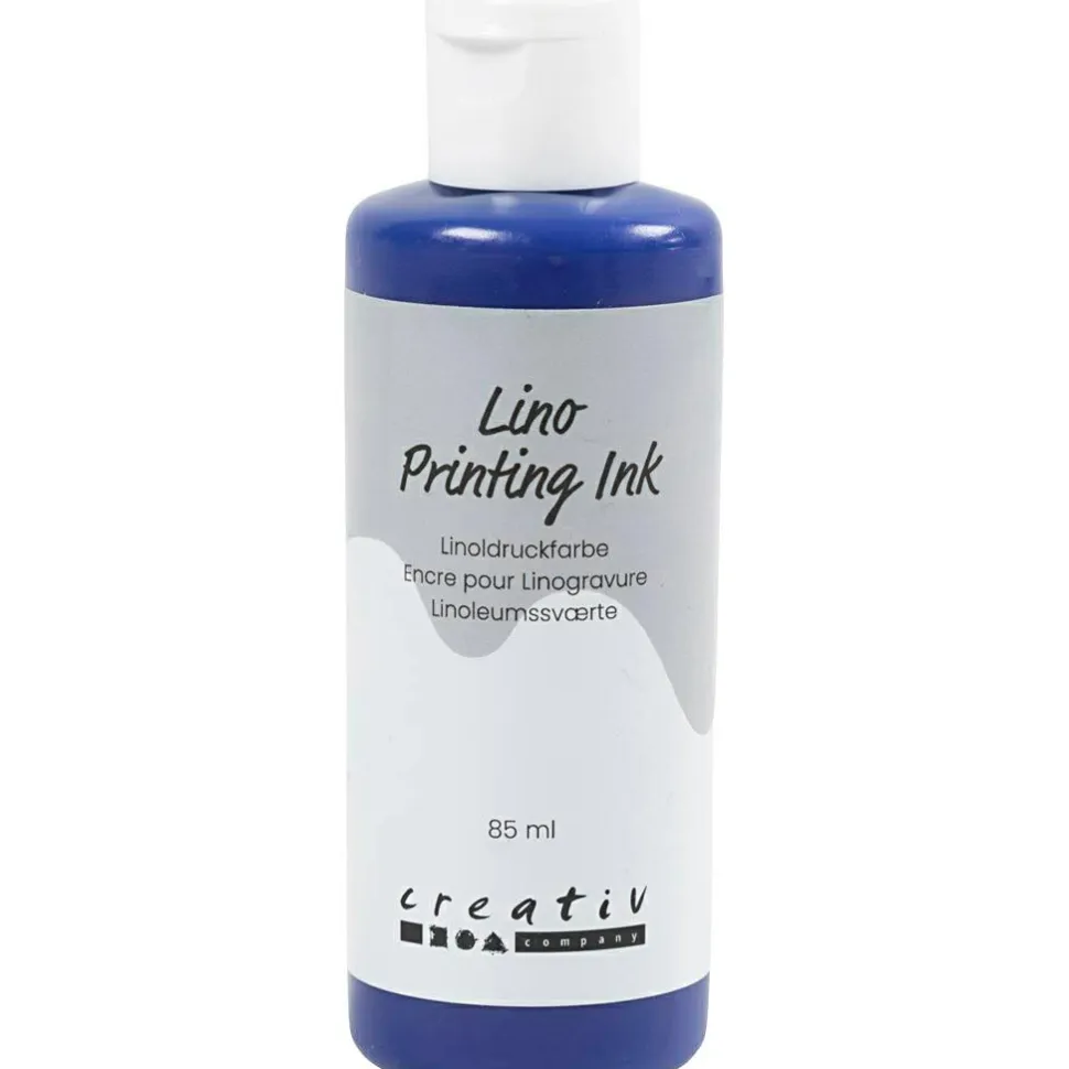 Linoleumssværte 85 ml. - Blå