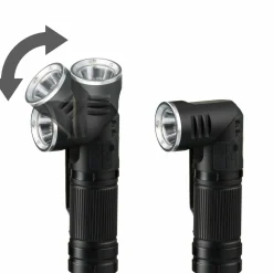 Lommelygte LED (med hovedmontering)