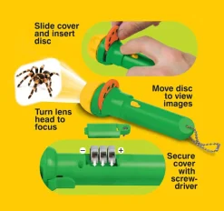 Lommelygte med dias - Insekter