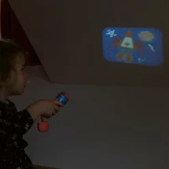 Lommelygte med dias - Rejs med en tur i rummet