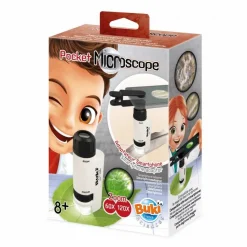 Lommemikroskop inkl. smartphone adapter