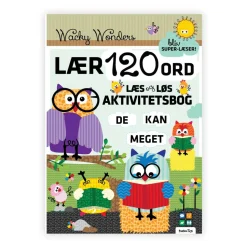 Lær 120 ord - Læs og løs aktivitetsbog
