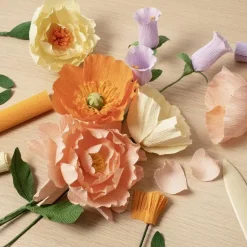 Læringssæt - Crepepapirblomster