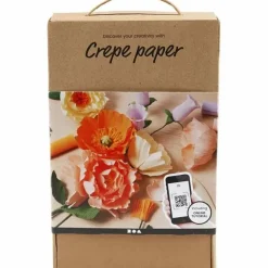 Læringssæt - Crepepapirblomster