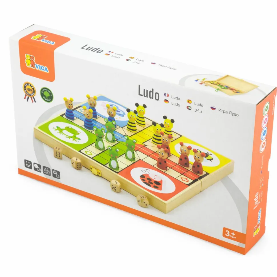 Ludo i trækuffert