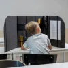 Lyddæmpende skrivebordsskærm - Stor