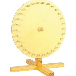 Lykkehjul i træ - Ø30 cm.