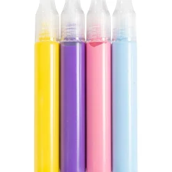 Lyspenne - Blå/pink/lilla/gul, 4 x 30 ml