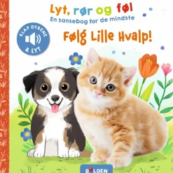 Lyt, rør og føl - Følg lille hvalp