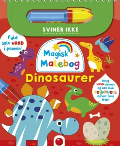 Magisk malebog: Dinosaurer