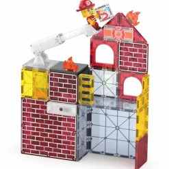 Magna-Tiles | Brandstation med lyd og lys, 50 stk
