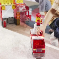 Magna-Tiles | Brandstation med lyd og lys, 50 stk