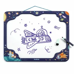 Magnetisk opslagstavle m. whiteboard - Rummet