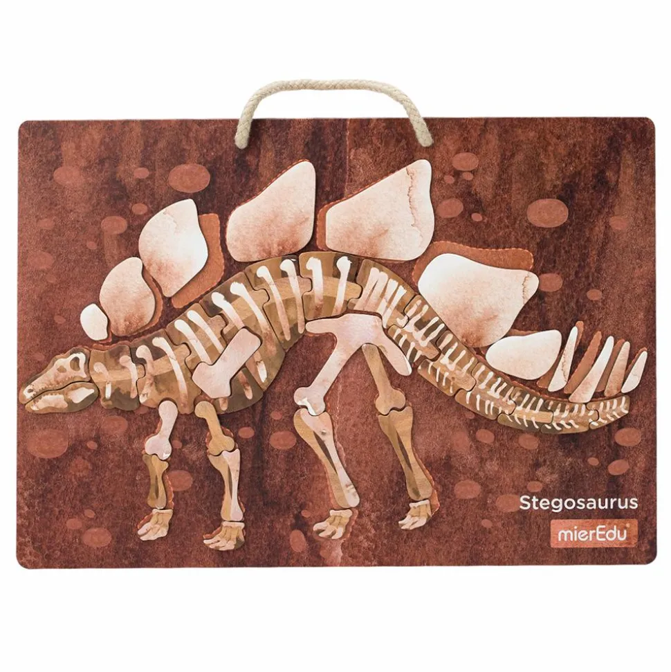 Magnetleg - Lær om dinosaurer, 80+ dele