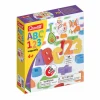 Magnetsæt med ABC, 123 og figurer, 106 dele