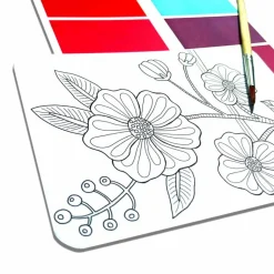 Mal med vandfarver - Blomster
