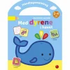 Malebog med klistermærker - Med dyrene i havet