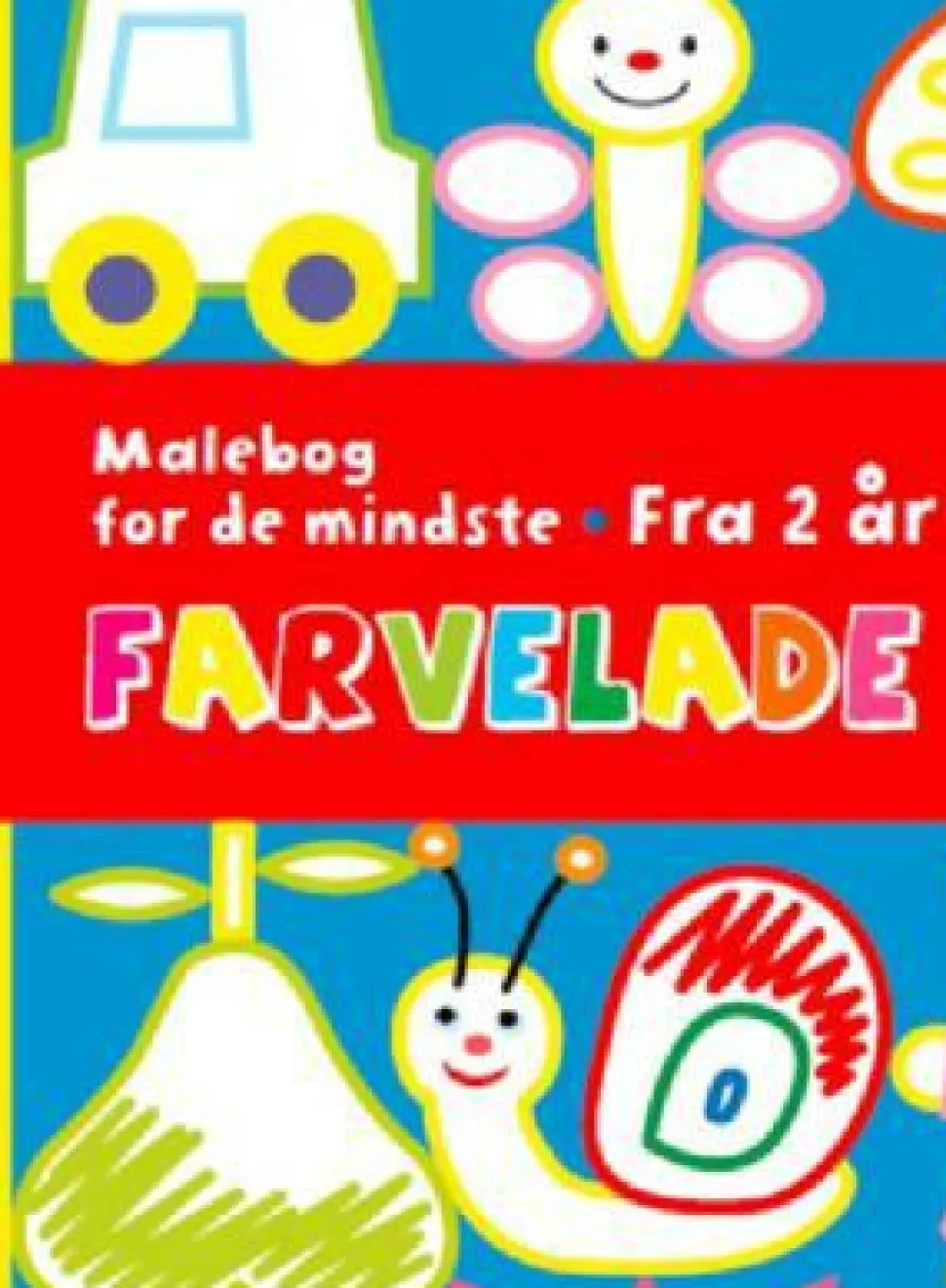Malebog til de små - Farvelade