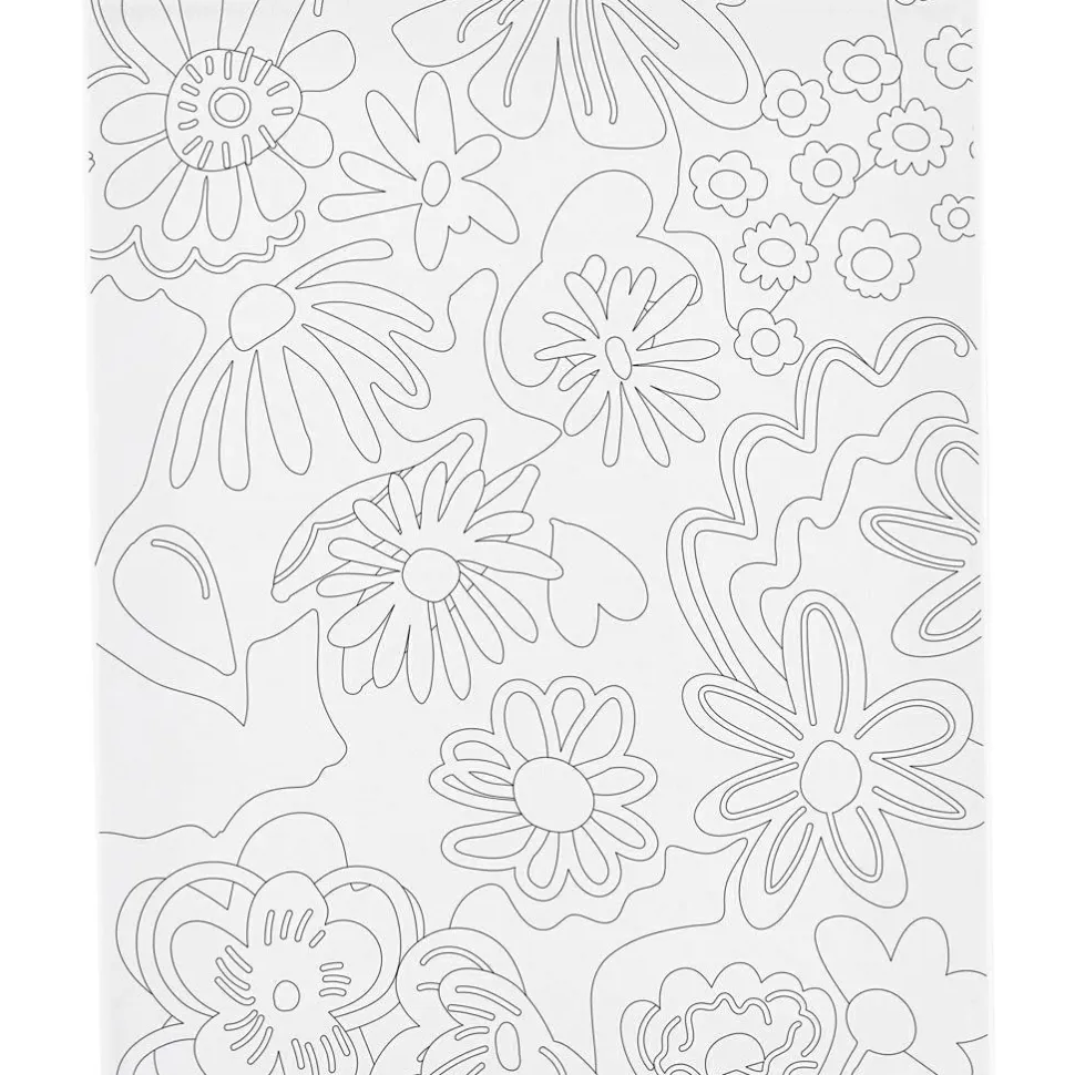 Malerlærred 24 x 30 cm - Blomster