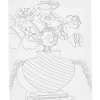 Malerlærred 24 x 30 cm - Buket i vase
