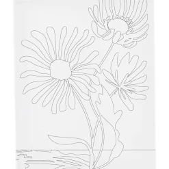 Malerlærred 24 x 30 cm - Der vokser en blomst