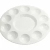 Malerpalette i plast - Ø 17 cm
