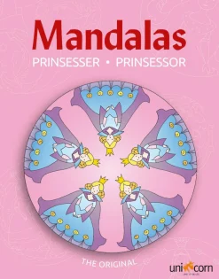 Mandalas malebog - Eventyrlige prinsesser