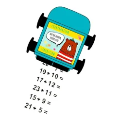 Matematikstempel - Plus/Minus