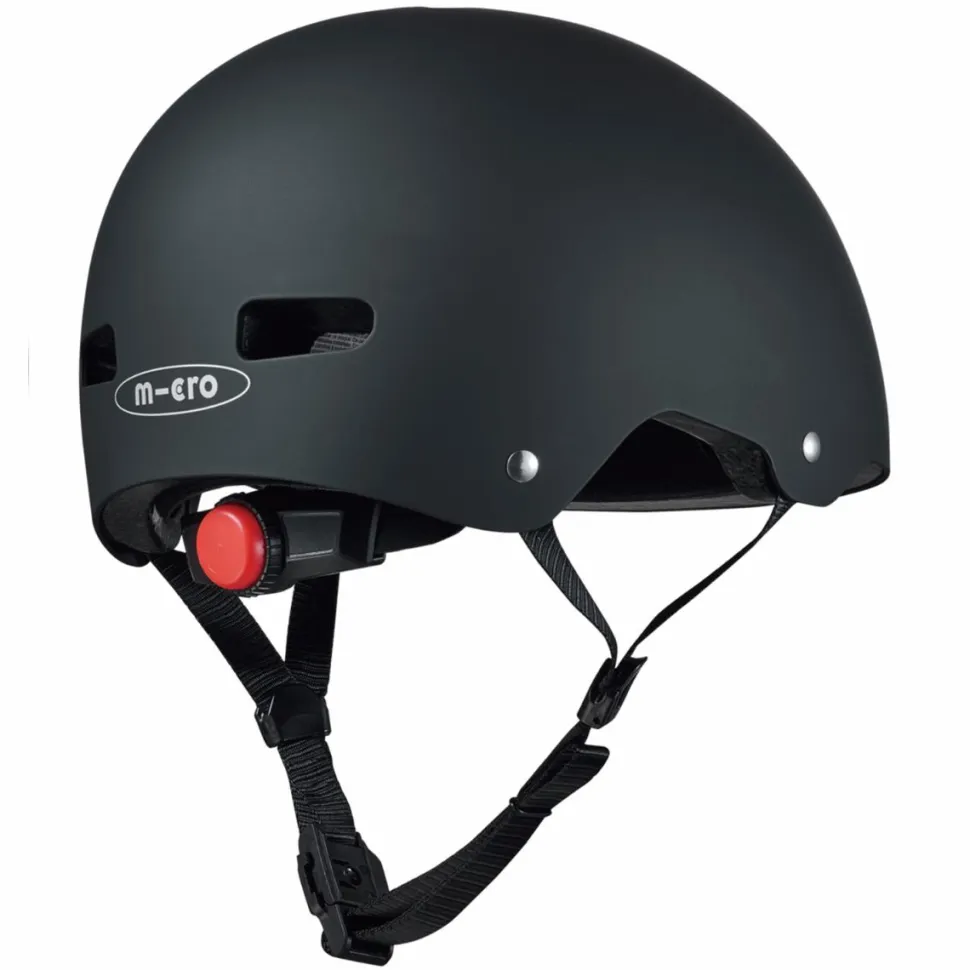 Micro cykelhjelm - Sort, 58-61 cm