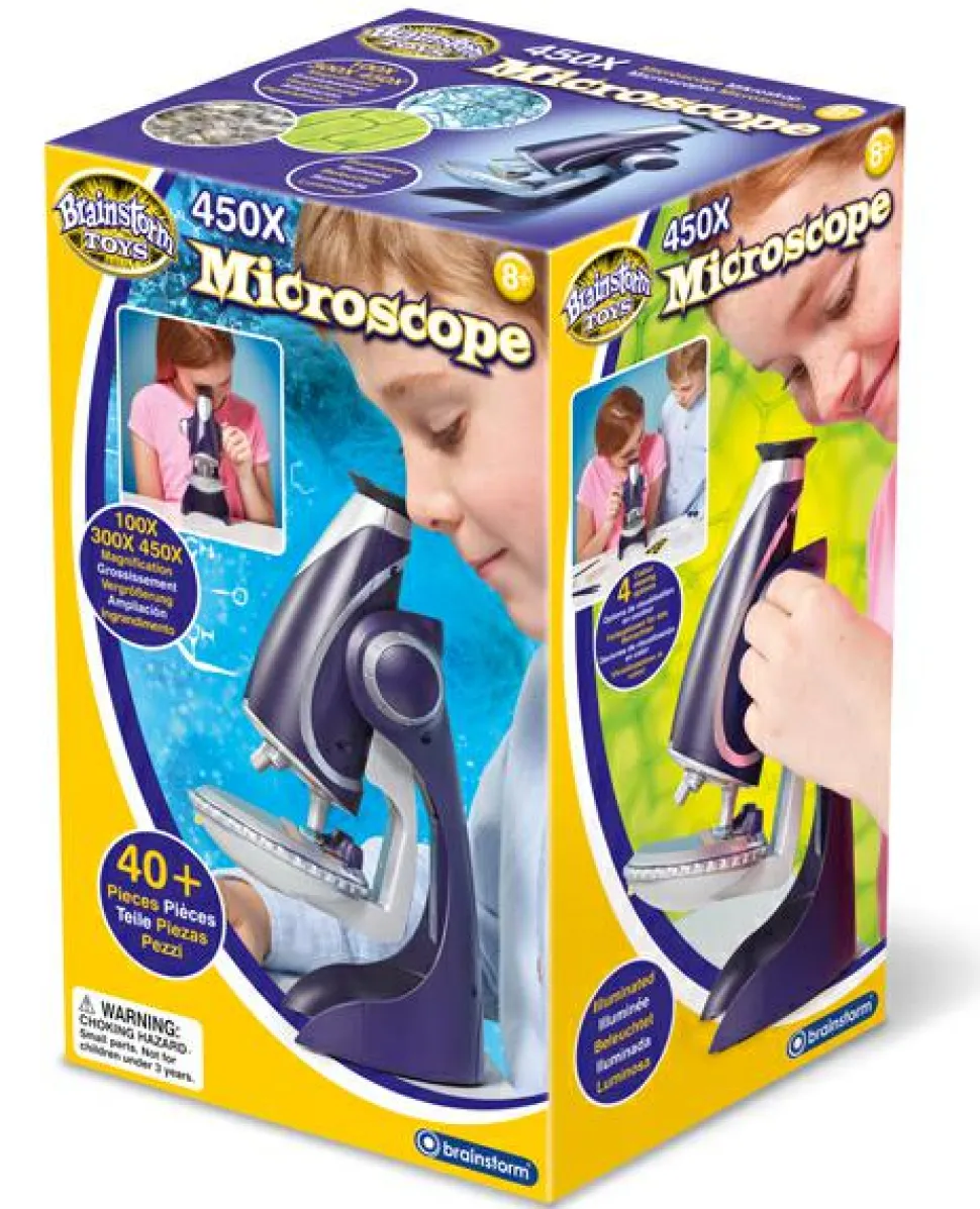 Mikroskop 100-450x - Inkl. prøver