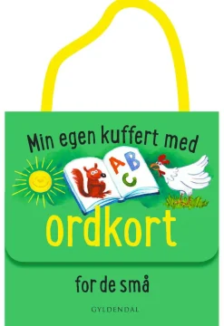 Min egen kuffert med ordkort for de små