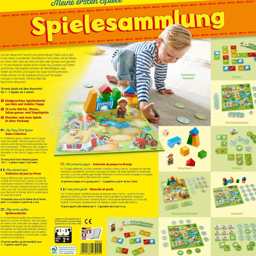 Min første spilsamling - Inkl. 10 spil