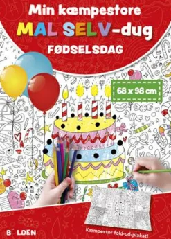 Min kæmpestore mal selv-dug - Fødselsdag