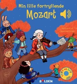 Min lille fortryllende Mozart - En bog med lyd