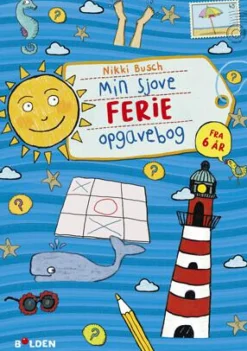 Min sjove ferie opgavebog - Fra 6 år